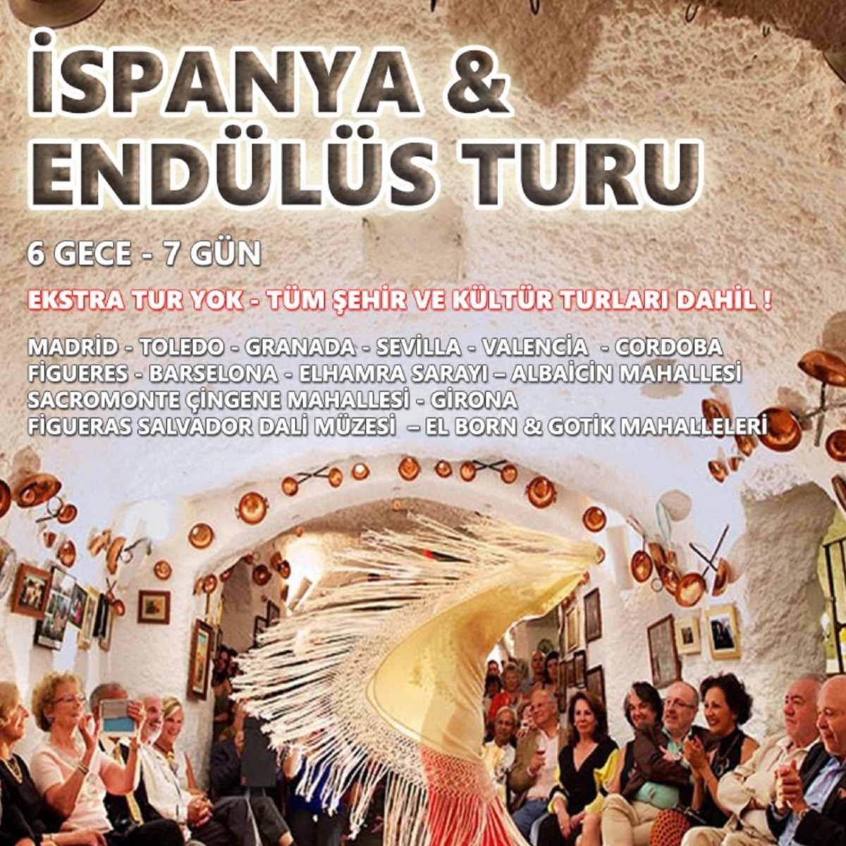 İspanya & Endülüs Kültür ve Keyif Turu - Görsel
